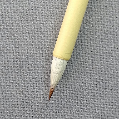 きくや筆本舗 20-330 特上 写経用きくや筆 (太さ 7mm×毛丈22mm) ややかため 1本