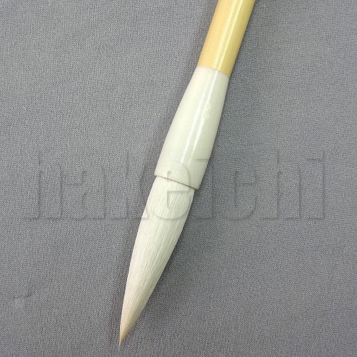 きくや筆本舗 10-300 夕雁 白毛 ダルマ (太さ 13mm×毛丈52mm) ややかため 1本