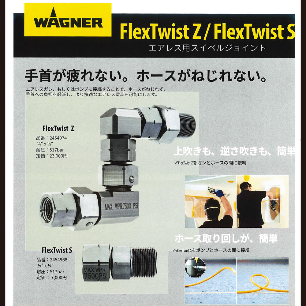 WAGNER FlexTwist S スイベルジョイント 2454968