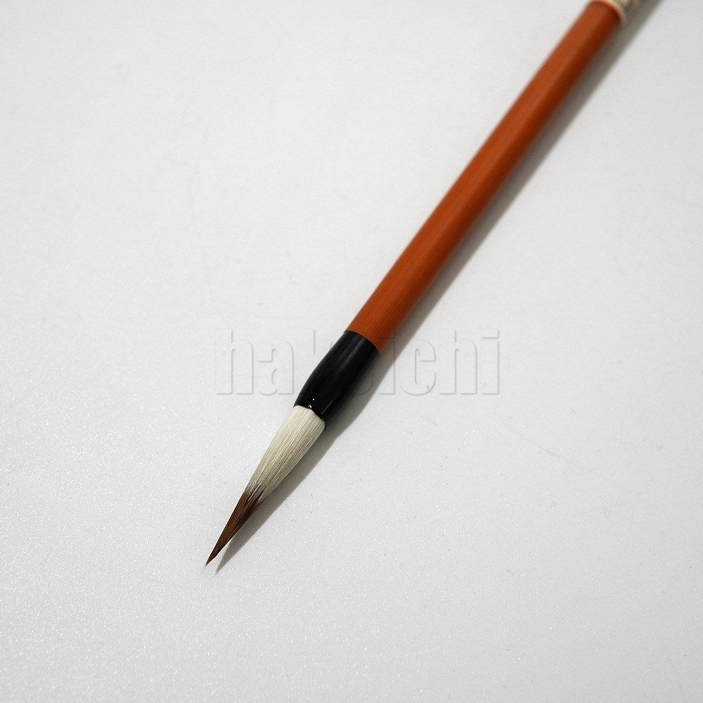 きくや筆本舗 20-232 美 白毛 (太さ 5.5mm×毛丈27mm) かため 半紙2-4字 1本