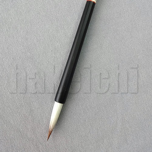 きくや筆本舗 20-304 澄渓 白毛 (太さ 6.5mm×毛丈33mm) ややかため 作品、賞状・目録 1本
