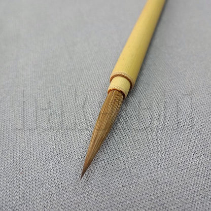 きくや筆本舗 20-103 澄渓 赤毛 (太さ 4mm×毛丈23mm) ややかため 仮名 一般細字 1本