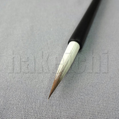 きくや筆本舗 20-304 澄渓 白毛 (太さ 6.5mm×毛丈33mm) ややかため 作品、賞状・目録 1本