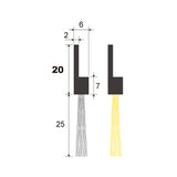 バーカットフレックスシステム HSSタイプ スタンダード BF6-HSSY/HSS 1本