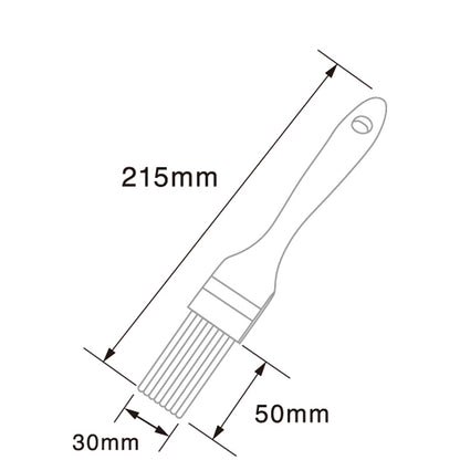バーテック バーキュートプラス カラーペストリーブラシ 幅30mm  BCPB-30 1個