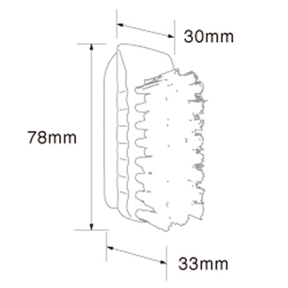 バーテック バーキュート 私の爪ブラシ ブラシ本体のみ 全5色 1個
