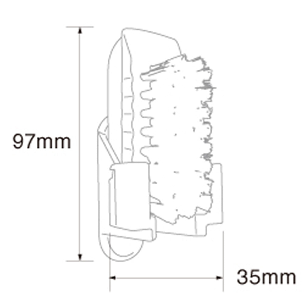 バーテック バーキュート 私の爪ブラシ ブラシ本体＋ホルダーセット ブラシ 全5色 1個