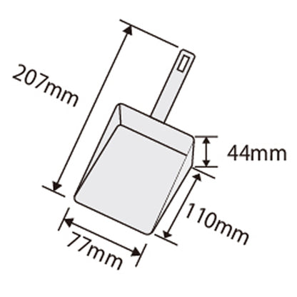 バーテック 衛生管理ブラシ バーキンタ ハンドスコップ ミニ 4個 BCHS-MI  ｜ 代引不可