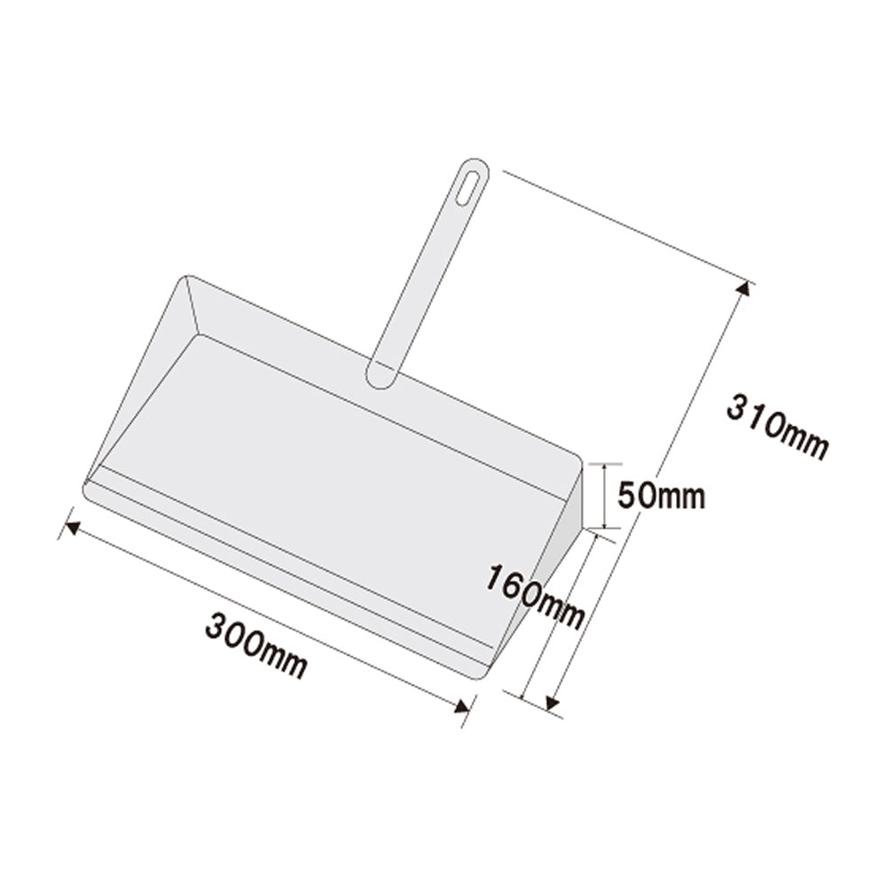 バーテック 衛生管理ブラシ バーキンタ ダストパン 塵取り 1個｜ 代引不可