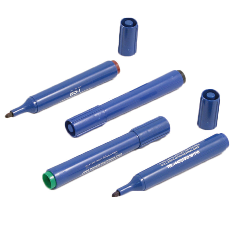 バーテック バーキンタ ボードマーカー 1個 油性 本体:青  BCMK-B ｜ 代引不可