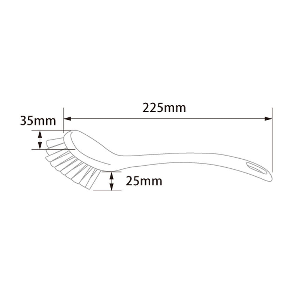 バーテック 衛生管理ブラシ バーキュートプラス ディッシュブラシ  BCPD- 1個  ｜ 代引不可