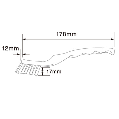 バーテック バーキュートプラス 歯ブラシ型ブラシ BCP-HB 1個  ｜代金引換不可