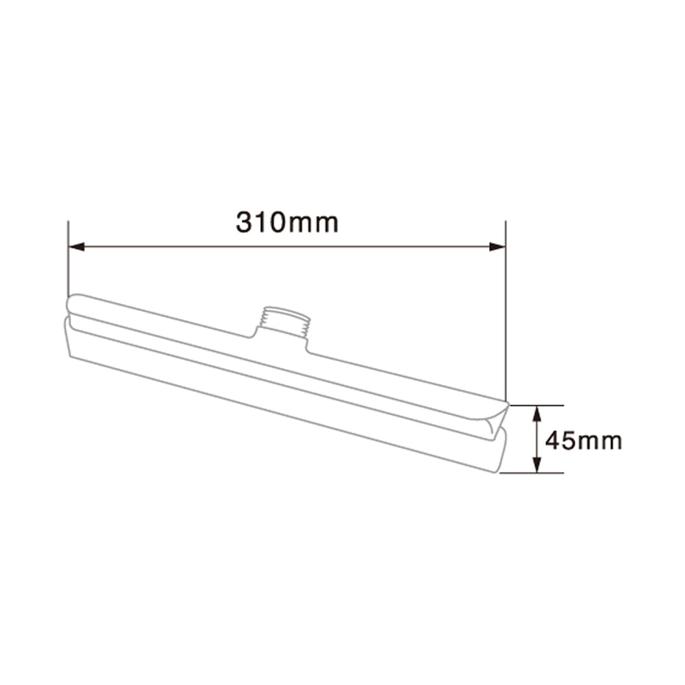 バーテック 衛生管理ブラシ バーキュートプラス スクイージー 300 BCP-OPSSH3 1個 ｜ 代引不可