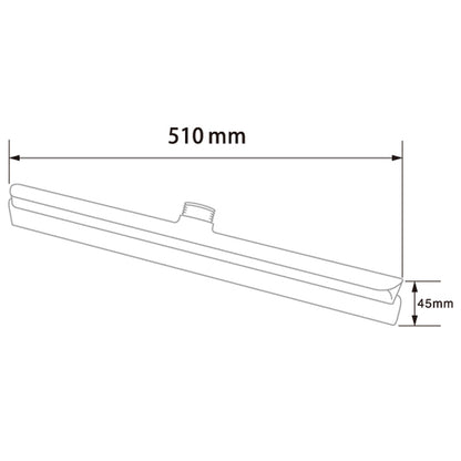 バーテック 衛生管理ブラシ バーキュートプラス スクイージー 500 BCP-OPSSH5 1個 ｜ 代引不可