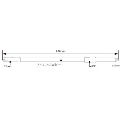 バーテック BURRTEC 衛生管理 バーキュートプラス ハンドル 800 BCP-HSGA800 1本 ｜代金引換不可