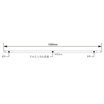 バーテック 衛生管理ブラシ バーキュートプラス ハンドル 1300 BCP-HSGA 1個  ｜代引不可