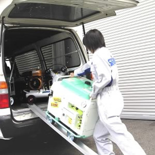 精和産業 折りたたみ式積荷レール 2本セット 折り畳み時 約1090mm 伸長時 約2140mm 190022 【代金引換不可】