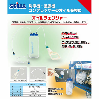 精和産業 オイルチェンジャー 2L 201990【代金引換不可】