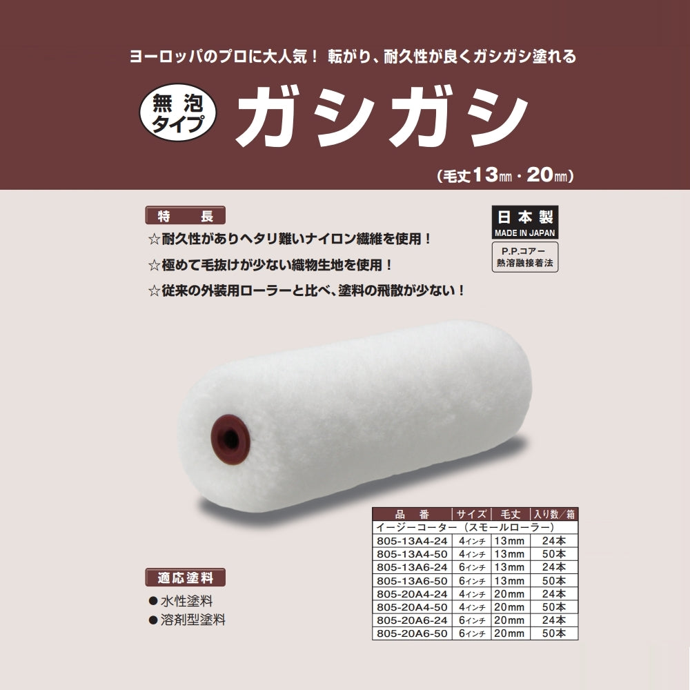 PIA ミニスモールローラー ガシガシ 2インチ 3インチ 4インチ 毛丈 13mm